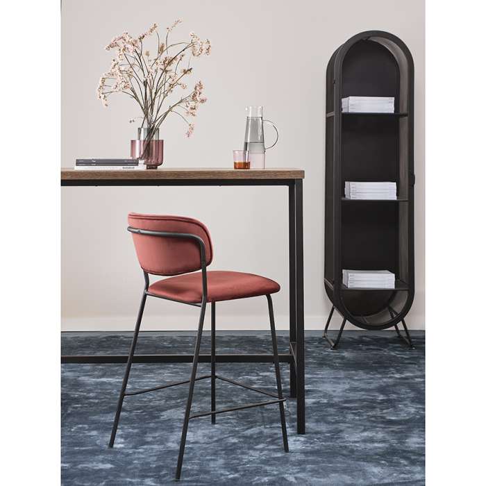 Стул барный eirill, велюр, кирпичный Bergenson Bjorn BB0000113