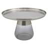 Столик кофейный dahl, D70,5 см, матовый хром/серый Bergenson Bjorn MZTBL_CGLSGR_70