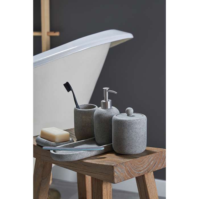 Банка для хранения loup, 430 мл, темно-серая Bergenson Bjorn Bath BB000054