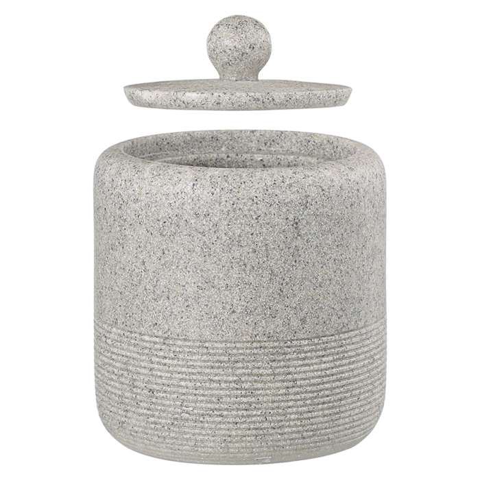 Банка для хранения loup, 430 мл, темно-серая Bergenson Bjorn Bath BB000054