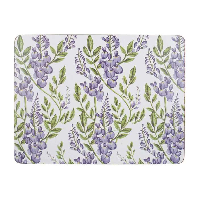 Набор 6 подставок "WISTERIA" 22.8x30 CREATIVE TOPS C000291