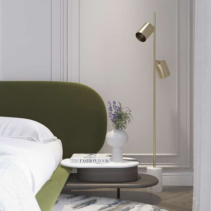 Торшер irjo, 149,5 см, золотистый Bergenson Bjorn BB0000443