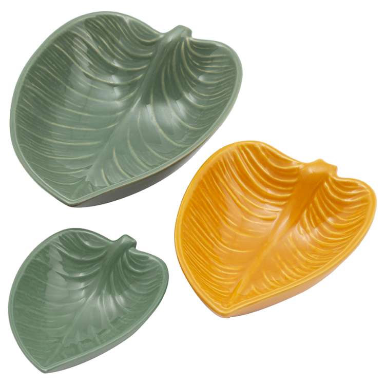 Набор сервировочных блюд in the forest leaf, 3 шт. Mason Cash 2002.227