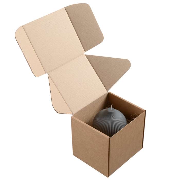 Свеча декоративная графитового цвета из коллекции edge, 10,5см Tkano TK22-CND0022