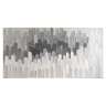 Панно декоративное с ручной росписью by feel, 140х70 см, черно-белое Bergenson Bjorn BB0000601