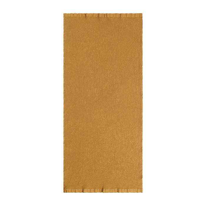 Полотенце банное из умягченной вафли цвета охры из коллекции essential, 70x140 см Tkano TK25-BT0008