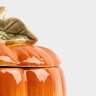 Емкость для хранения, 19x15 см, 1,3 л, керамика, оранжево-зеленая, Тыква, Bright pumpkin ANNA LAFARG ANLAF-FDWS-031224-6