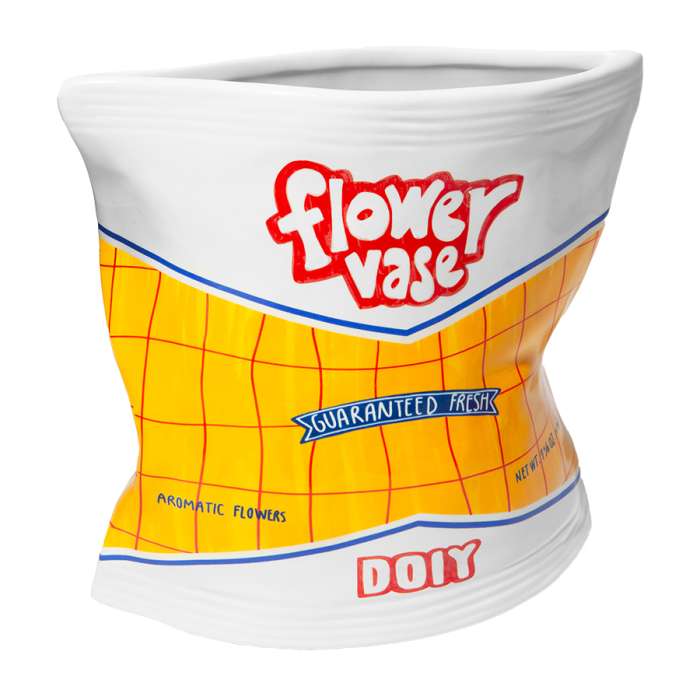 Ваза для цветов corner shop, chips bag, 17 см DOIY DYVASCDCH