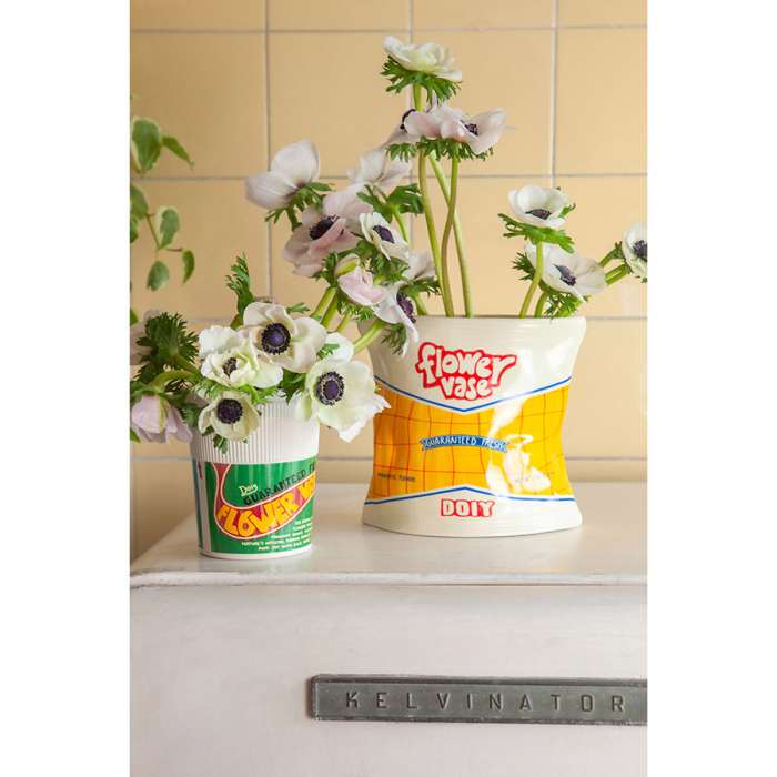 Ваза для цветов corner shop, chips bag, 17 см DOIY DYVASCDCH