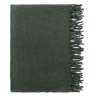 Плед мохеровый хвойно-зеленого цвета из коллекции essential, 130х180 см Tkano TK25-TH0011