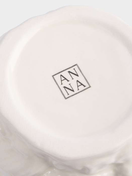 Ваза для цветов, 20 см, керамика, молочная, Цветы, Blossom ANNA LAFARG ANLAF-FDW-130525-10