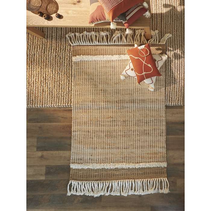 Ковер из джута и шерсти mumbai из коллекции ethnic, 120х180см Tkano TK23-DR0006