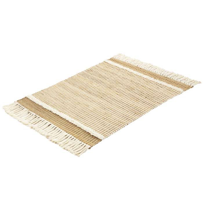 Ковер из джута и шерсти mumbai из коллекции ethnic, 120х180см Tkano TK23-DR0006