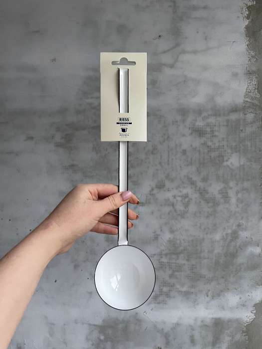 Половник 8 см, белый, WEISS RIESS 0308-033