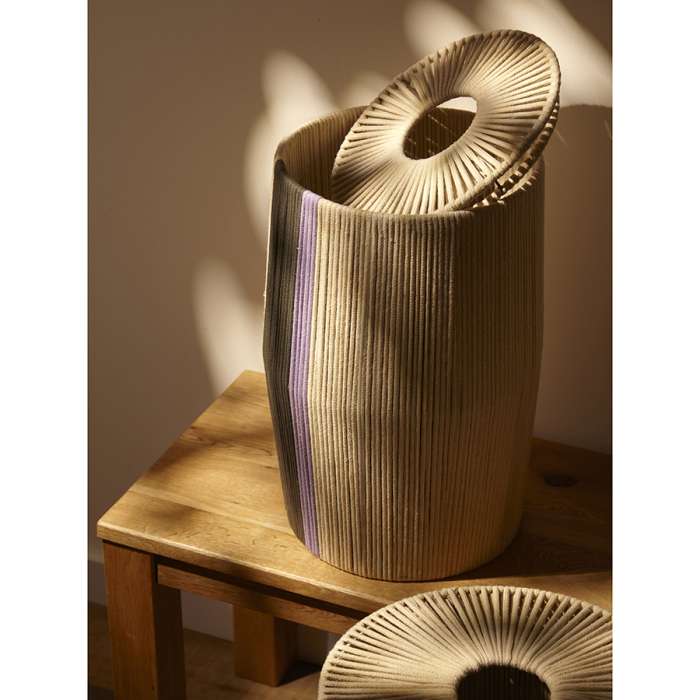 Корзина плетеная conga grey из коллекции ethnic, размер m Tkano TK24-ST_BA0033