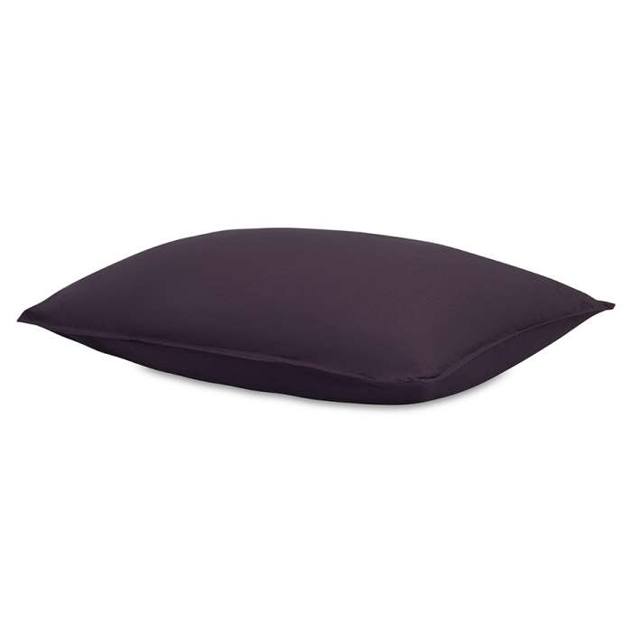 Комплект постельного белья из стираного перкаля сливового цвета из коллекции essential, 150х200 см Tkano TK24-DC0019