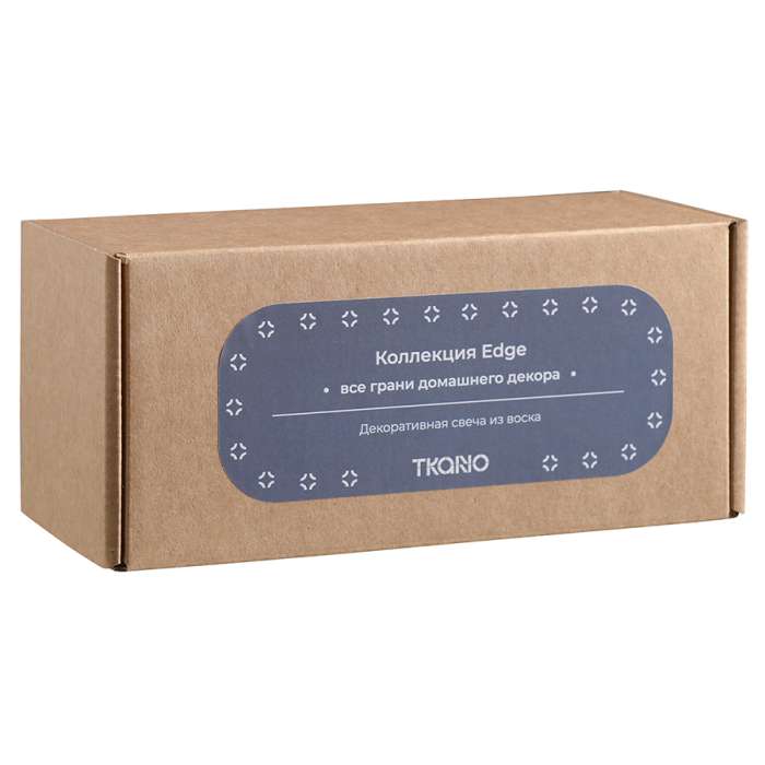 Свеча декоративная графитового цвета из коллекции edge, 16,5см Tkano TK22-CND0023