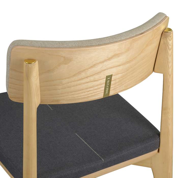 Стул aska, рогожка, ясень/бежевый/темно-серый LATITUDE ASKCHASHBSKBGDGR