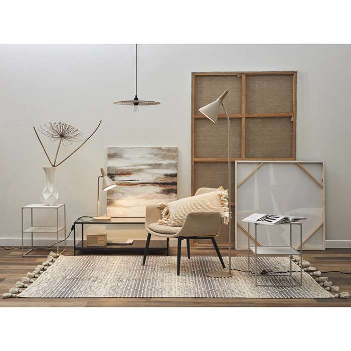 Панно декоративное с ручной росписью by feel, 80х80 см, бежевое Bergenson Bjorn BB0000603