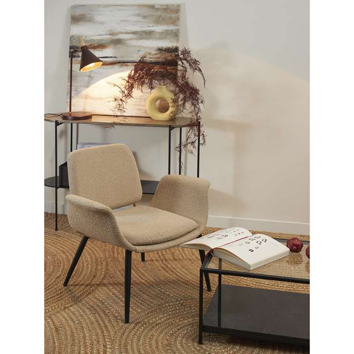 Панно декоративное с ручной росписью by feel, 80х80 см, бежевое Bergenson Bjorn BB0000603