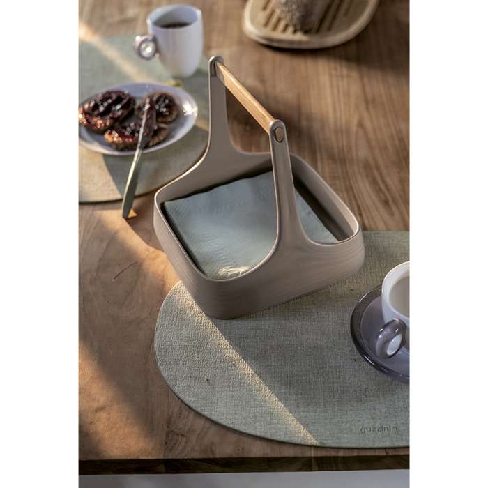 Салфетка подстановочная овальная двухсторонняя fabric, синяя Guzzini 22604681