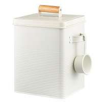 Банка для хранения универсальная irmel, 6,2 л, с ложкой, молочная Smart Solutions SS0000303