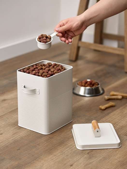 Банка для хранения универсальная irmel, 6,2 л, с ложкой, молочная Smart Solutions SS0000303