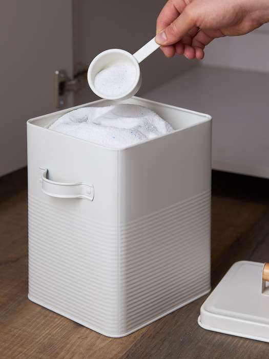 Банка для хранения универсальная irmel, 6,2 л, с ложкой, молочная Smart Solutions SS0000303