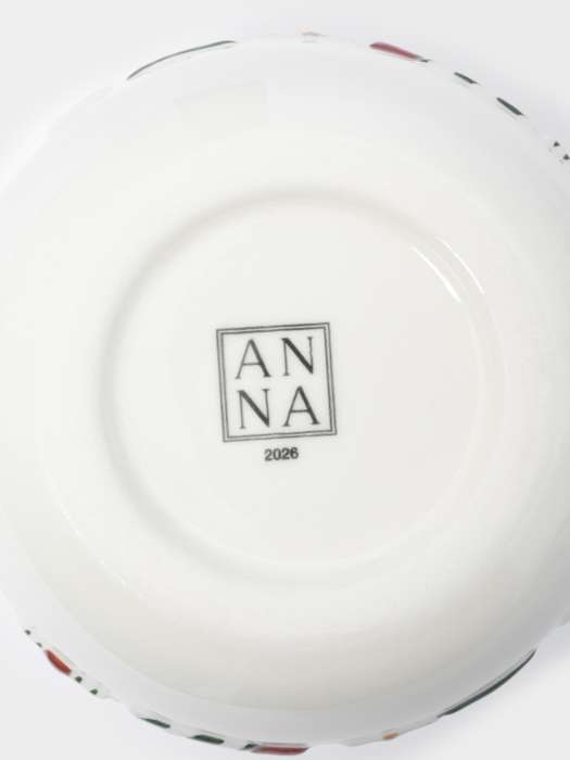 Кружка, 400 мл, 2 шт, керамика, зеленая/красная, Олень и Кот, New year ANNA LAFARG ANLAF-FDW-180225