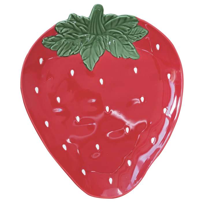 Тарелка jardin des fraises, 25,5х21 см Easy Life R3481/JARF