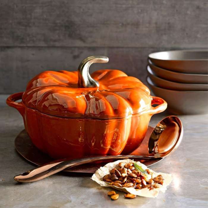 Кокот Тыква, 24 см, 3,31 л, корица STAUB 111224806