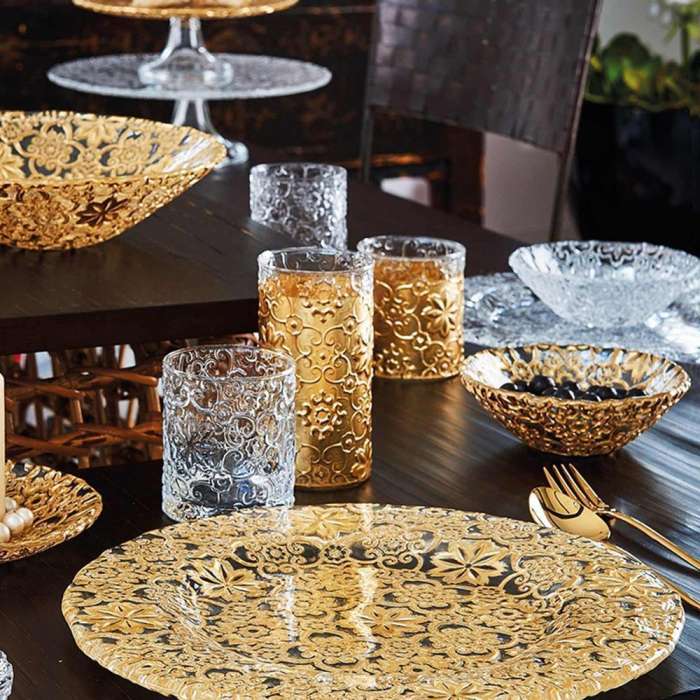 Набор высоких стаканов, 420 мл, 6 шт ARABESQUE GOLD IVV 7483.3