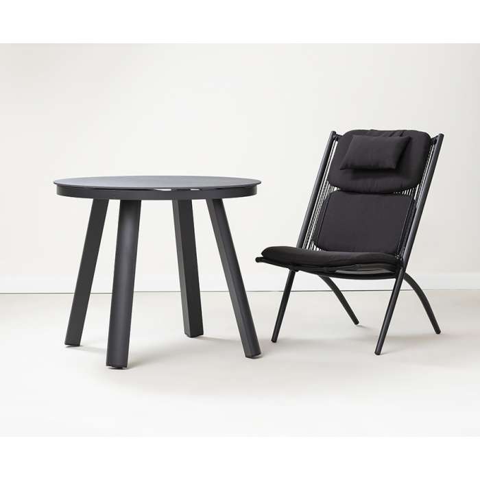 Стол обеденный leif, D90 см, темно-серый Bergenson Bjorn BB0000472