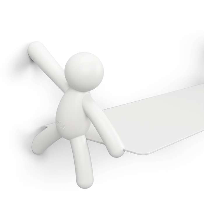 Полка buddy, 46х15 см, белая UMBRA 1015705-660