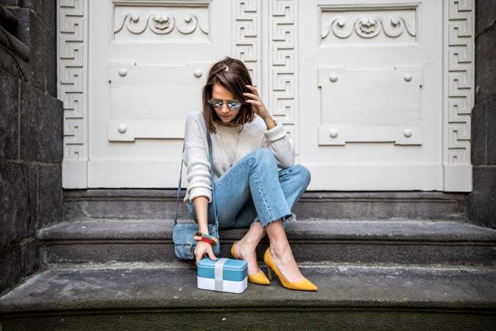 Ланч-бокс mb original, denim Monbento 1200 02 120