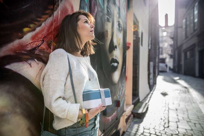 Ланч-бокс mb original, denim Monbento 1200 02 120