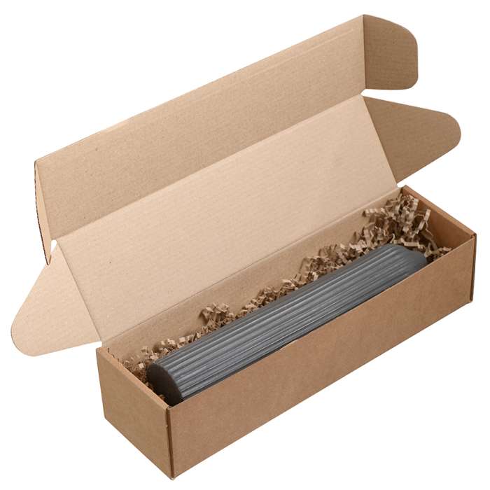 Свеча декоративная графитового цвета из коллекции edge, 25,5см Tkano TK22-CND0024