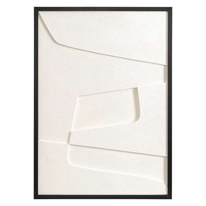 Панно декоративное с эффектом 3d minimalism, с черной рамой, 50х70 см Bergenson Bjorn BB0000608