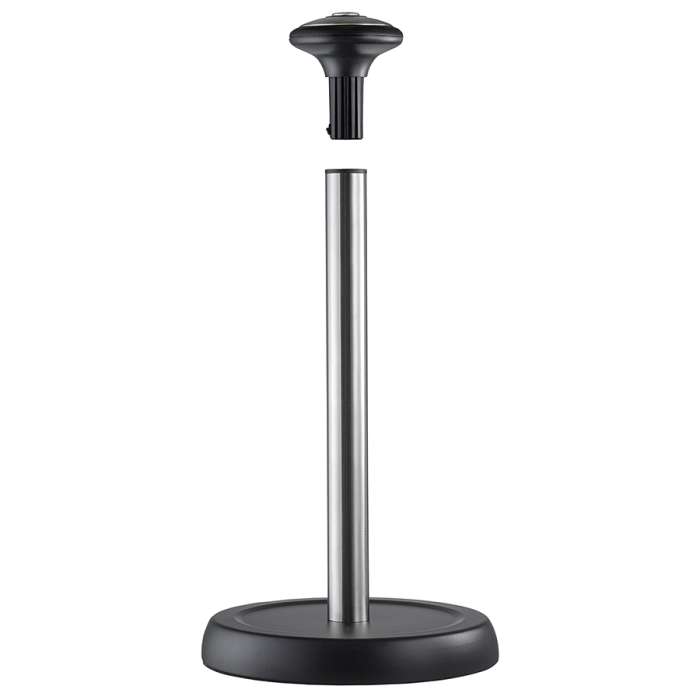 Держатель для бумажных полотенец Mio, 19,5х37 см, черный/хром SMART SOLUTIONS SS-PTH-IR-BLK-19.5-35.5