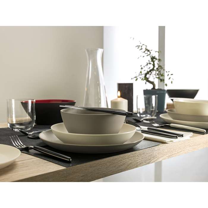 Набор из 24 столовых приборов cutlery my fusion, черный Guzzini 11070010