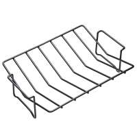 Решетчатая жаровня с антипригарным покрытием, KC 30X21X7см нерж/сталь Kitchen Craft KCRACKNS