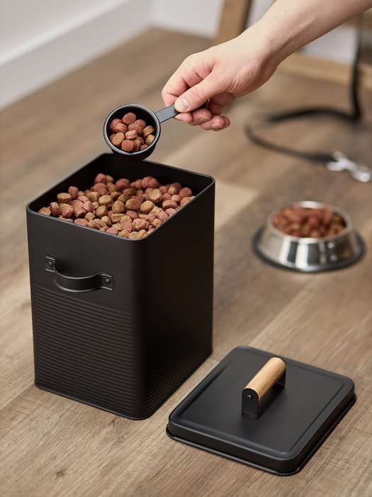 Банка для хранения универсальная irmel, 6,2 л, с ложкой, графит Smart Solutions SS0000304