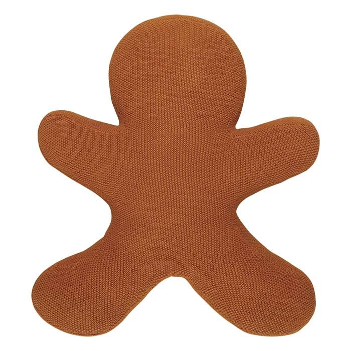 Подушка вязаная classy gingerbread из коллекции new year essential, 40х50 см Tkano TK24-CU0022