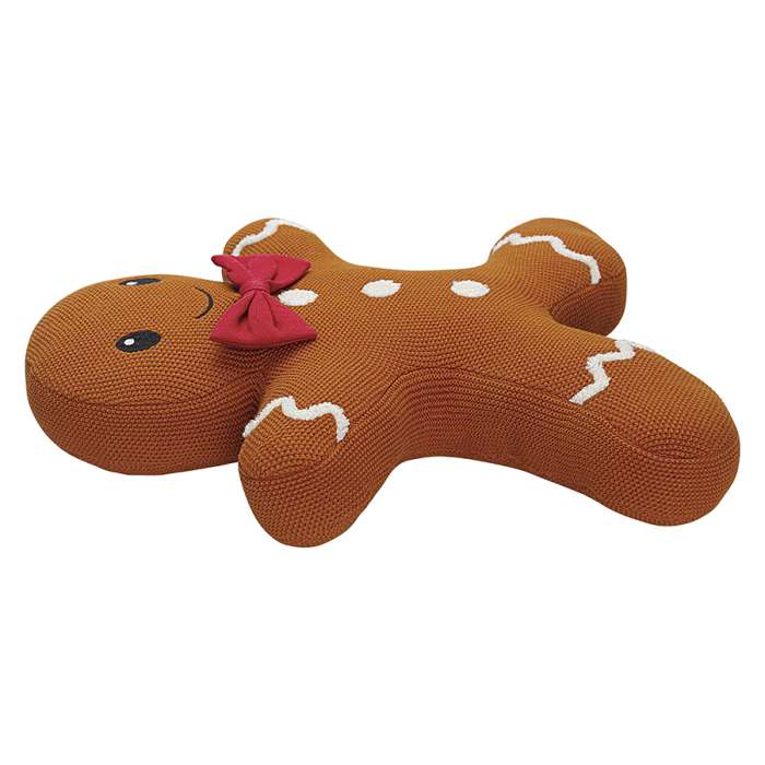 Подушка вязаная classy gingerbread из коллекции new year essential, 40х50 см Tkano TK24-CU0022