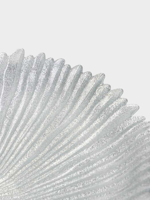 Ваза для фруктов, 40х8 см, стекло, серебристая, Avila ANNA LAFARG ANLAF-5-1909038