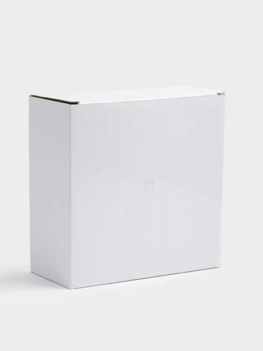 Блюдо на ножке, 17х9 см, керамика, белое, Tulip ANNA LAFARG ANLAF-FDW-201124