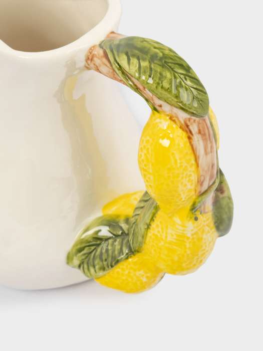 Кувшин, 1,4 л, фарфор P, молочный, Лимоны, Limoncello ANNA LAFARG ANLAF-ARJ-290525-1