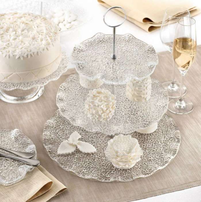 Тарелка малая плоская фестоны 19 см SPECIAL IVV 6671.1