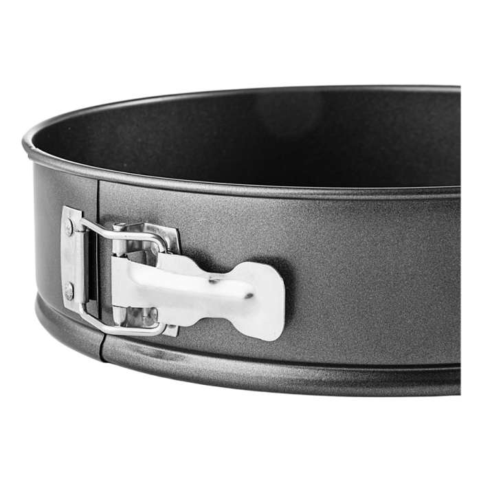Форма для выпечки круглая разъемная Profi Baking 24x6,9 см, сталь углеродистая, черная, п/к WO HOME WO1015