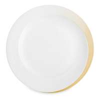 Тарелка закусочная Narumi Золотой жемчуг 23 см, фарфор костяной